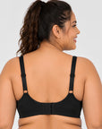 Full Coverage Minimizer Bra with No-Show Cups