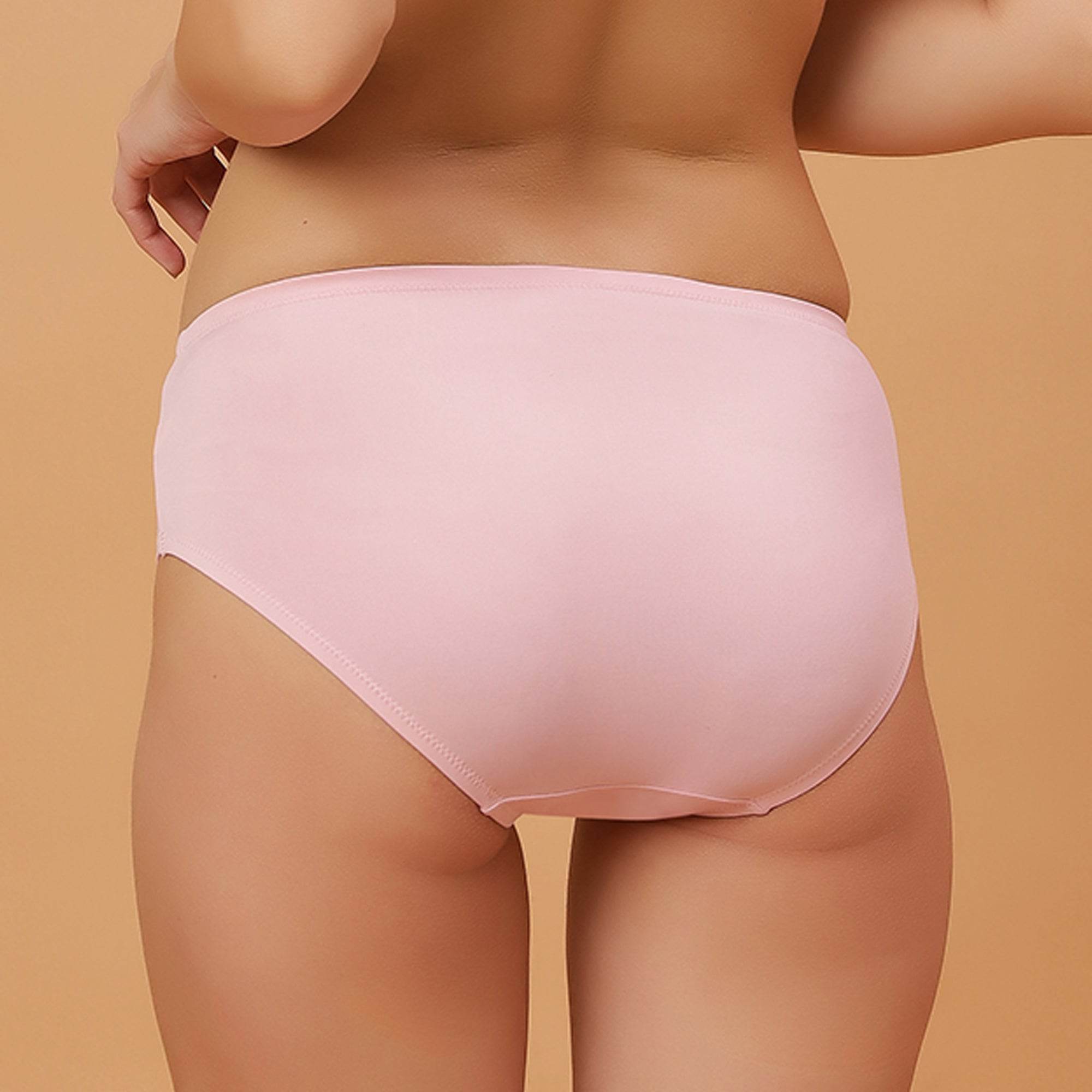 SOIE Woman - High Rise Full Coverage Brief - Panty -for Women