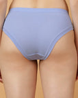 SOIE Woman - Mid Rise Stretch Cotton Seamless Full Coverage Shorty Panty (Pack of 2) - Panty -for Women
