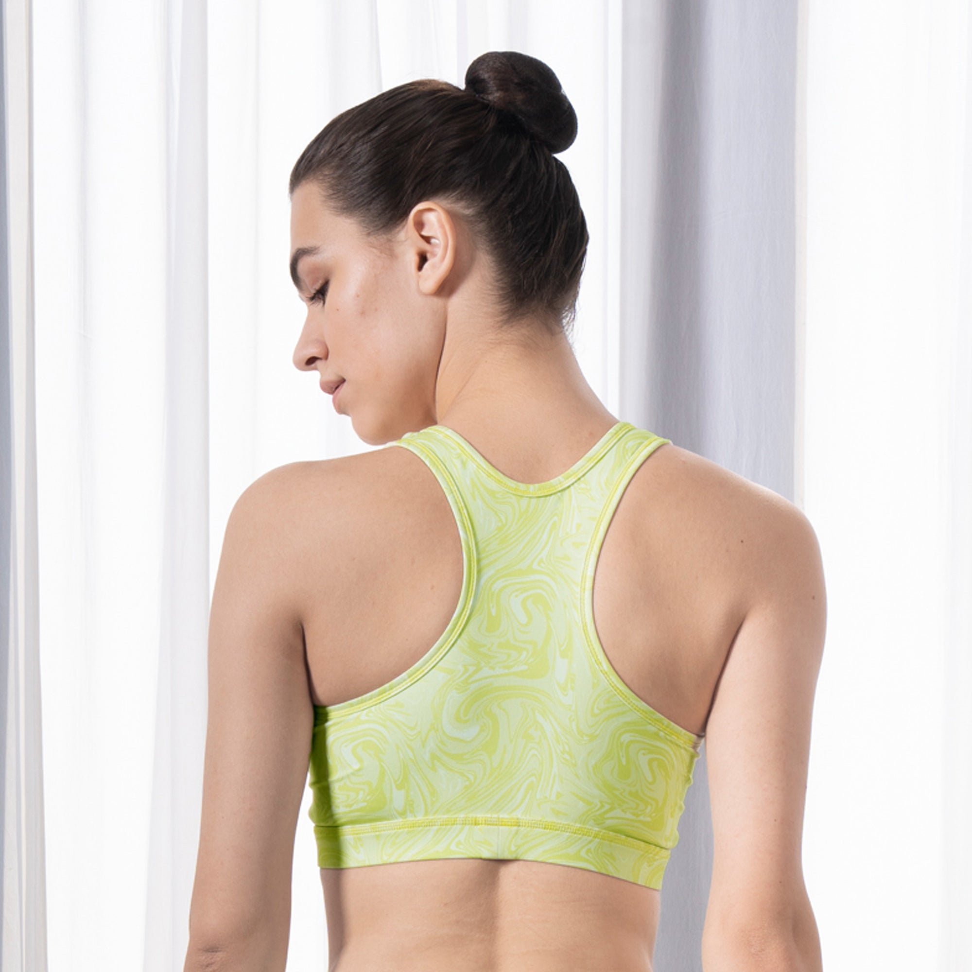 Medium Impact Racerback Sports Bra- AT-3