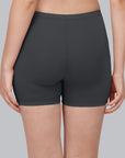 Solid Polyamide Spandex Mid Thigh Length Cycling Shorts- CS-4