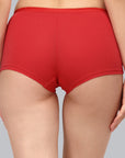 High Rise Full Coverage Cotton Spandex Boyshorts (Pack of 2) - 2BS-25