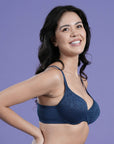 SOIE Woman - Padded Wired Full Coverage Ultra Light Spacer Cups Bra - Bra -for Women