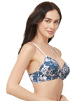 Semi/ Medium Coverage Padded Non Wired Bra-CB-117