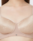 Full Coverage Padded Non Wired T-shirt Bra-CB-126