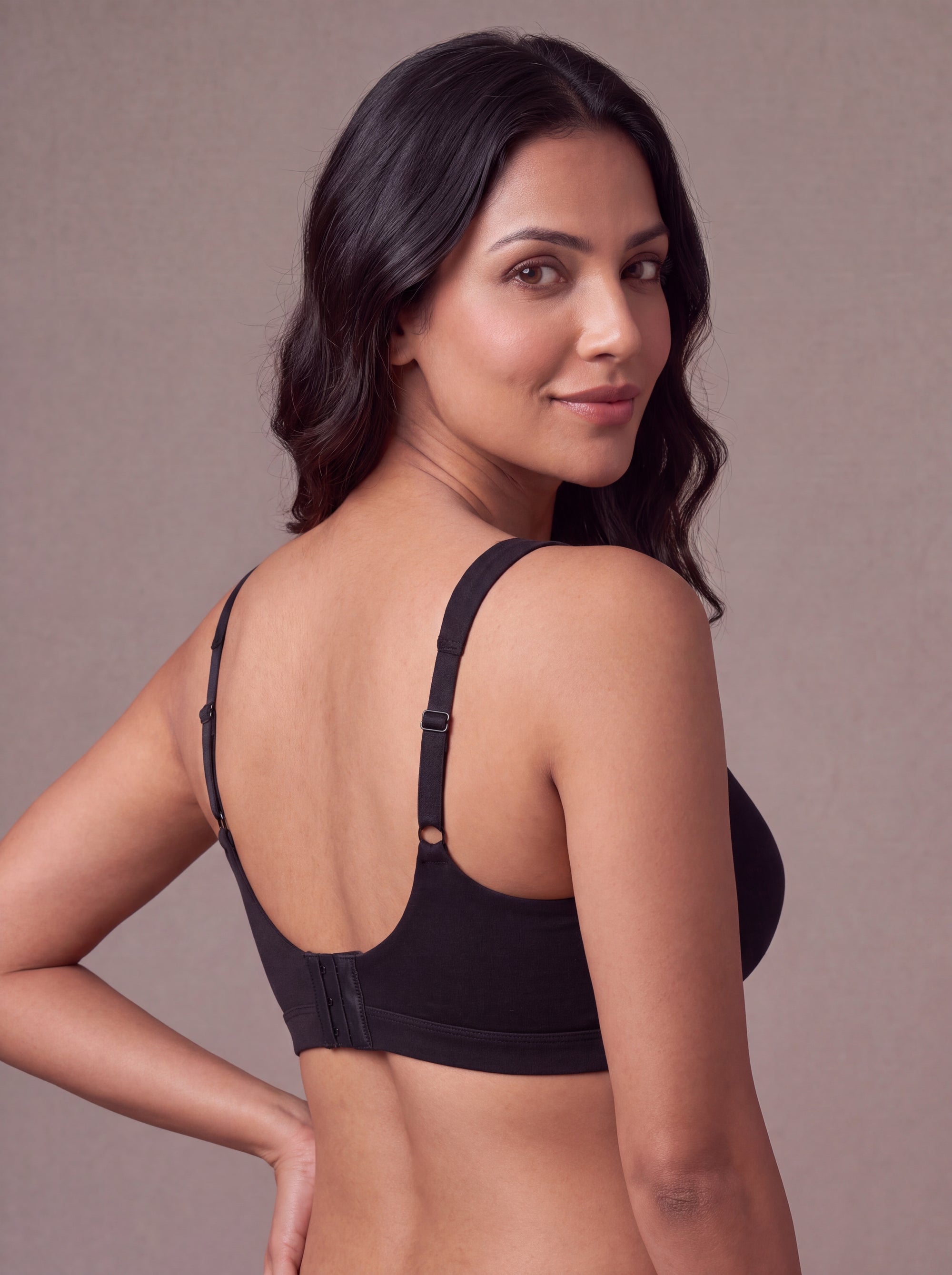 Full Coverage Padded Non-Wired High Impact Cotton Sports Bra