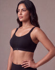 Full Coverage Padded Non-Wired High Impact Cotton Sports Bra