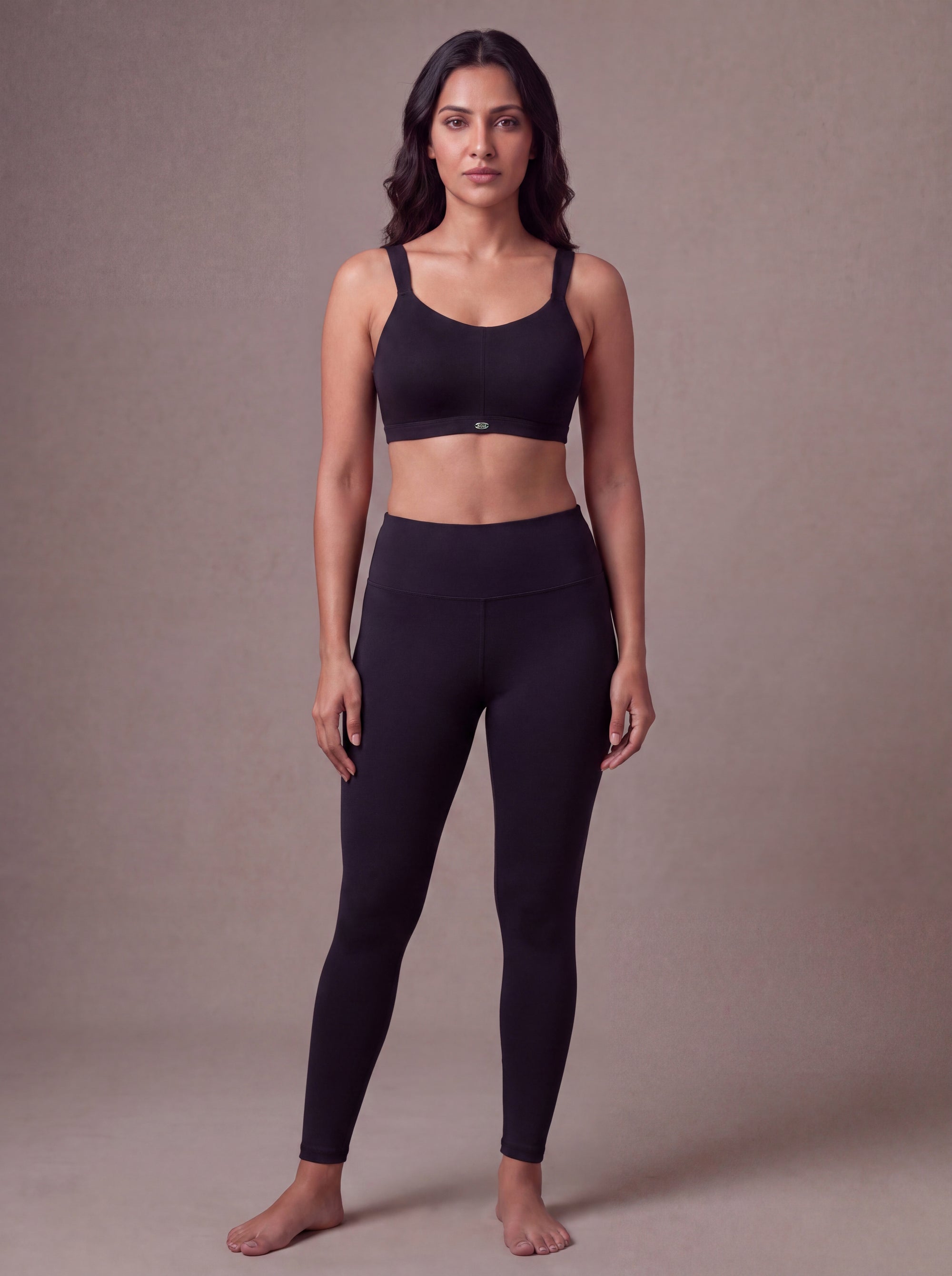 Full Coverage Padded Non-Wired High Impact Cotton Sports Bra