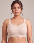 Full Coverage Padded Non-Wired High Impact Cotton Sports Bra