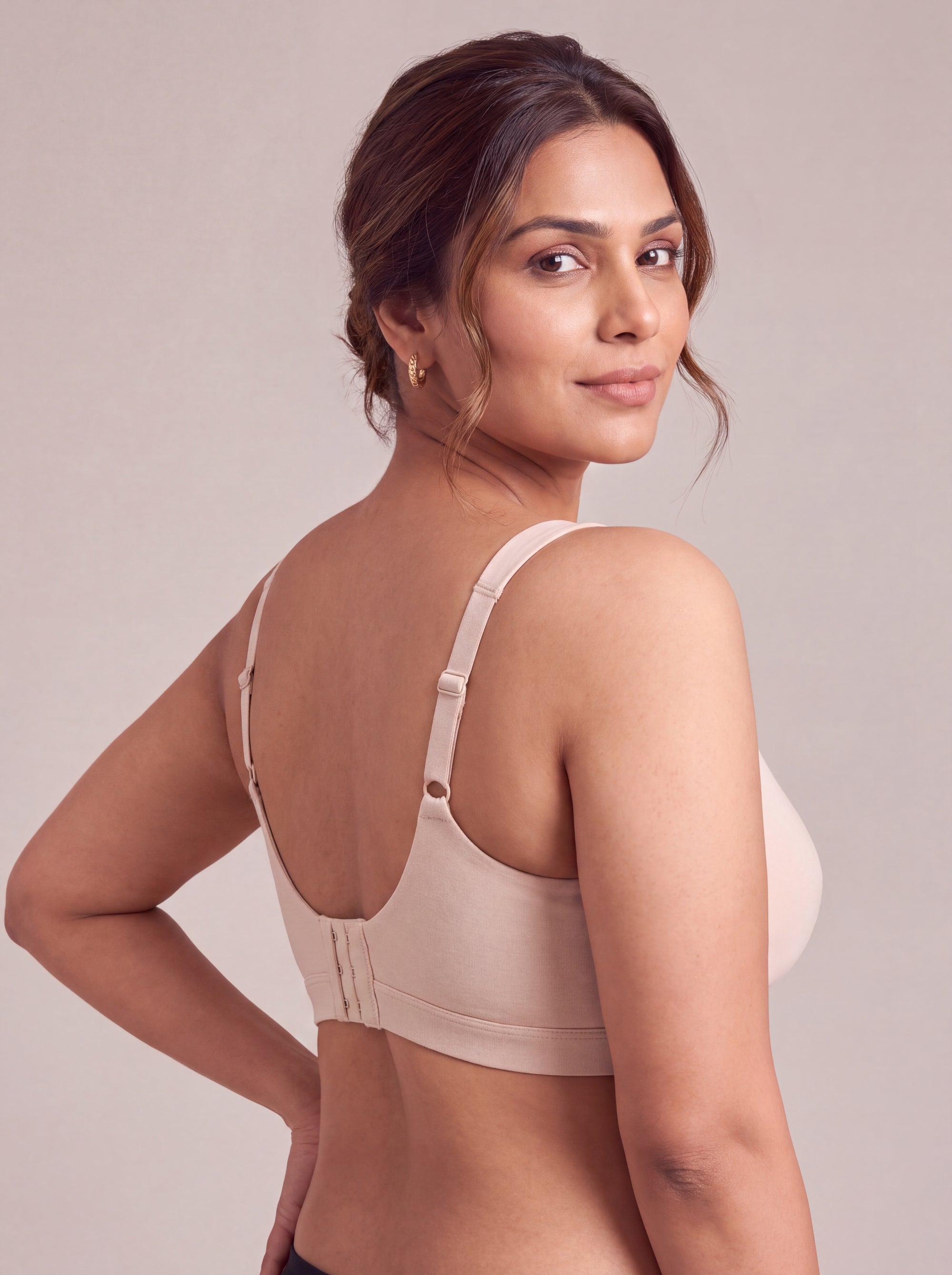 Full Coverage Padded Non-Wired High Impact Cotton Sports Bra