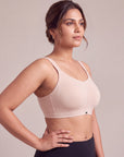 Full Coverage Padded Non-Wired High Impact Cotton Sports Bra