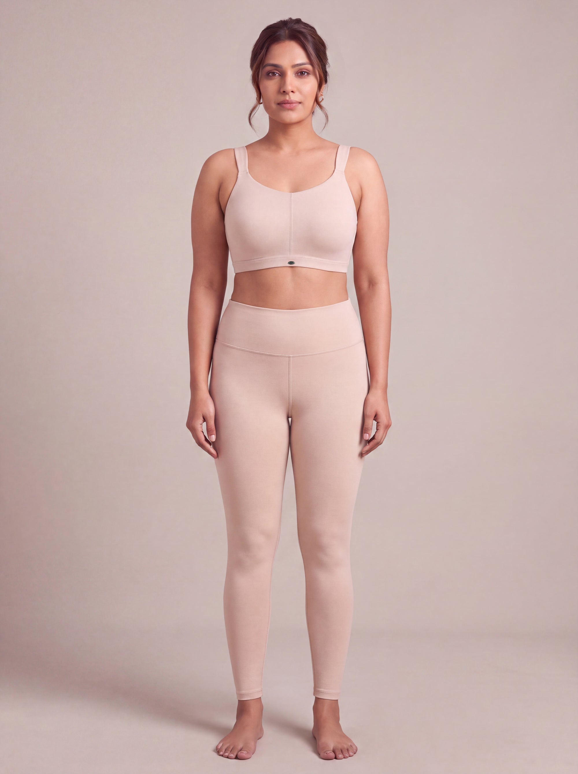 Full Coverage Padded Non-Wired High Impact Cotton Sports Bra