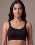 Full Coverage Padded Non-Wired High Impact Cotton Sports Bra