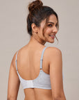 Full Coverage Padded Non-Wired High Impact Cotton Sports Bra