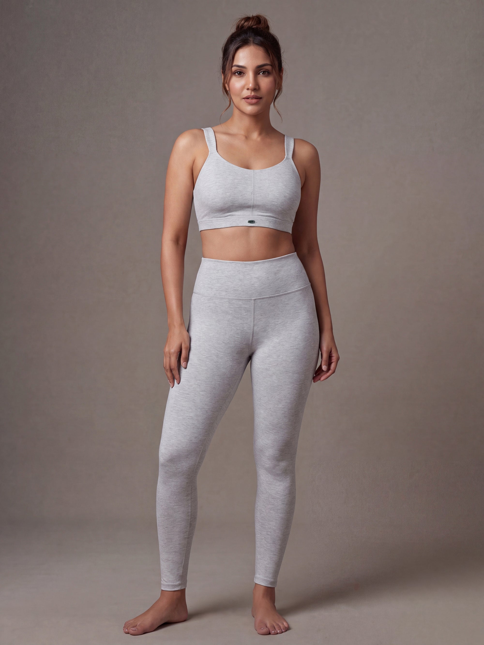 Full Coverage Padded Non-Wired High Impact Cotton Sports Bra