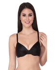 Medium Coverage Non Padded Wired Seamed Bra-CB-202