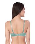 Medium Coverage Non Padded Wired Seamed Bra-CB-202