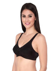 Full Coverage Non Padded Non Wired Seamed Bra-CB-312