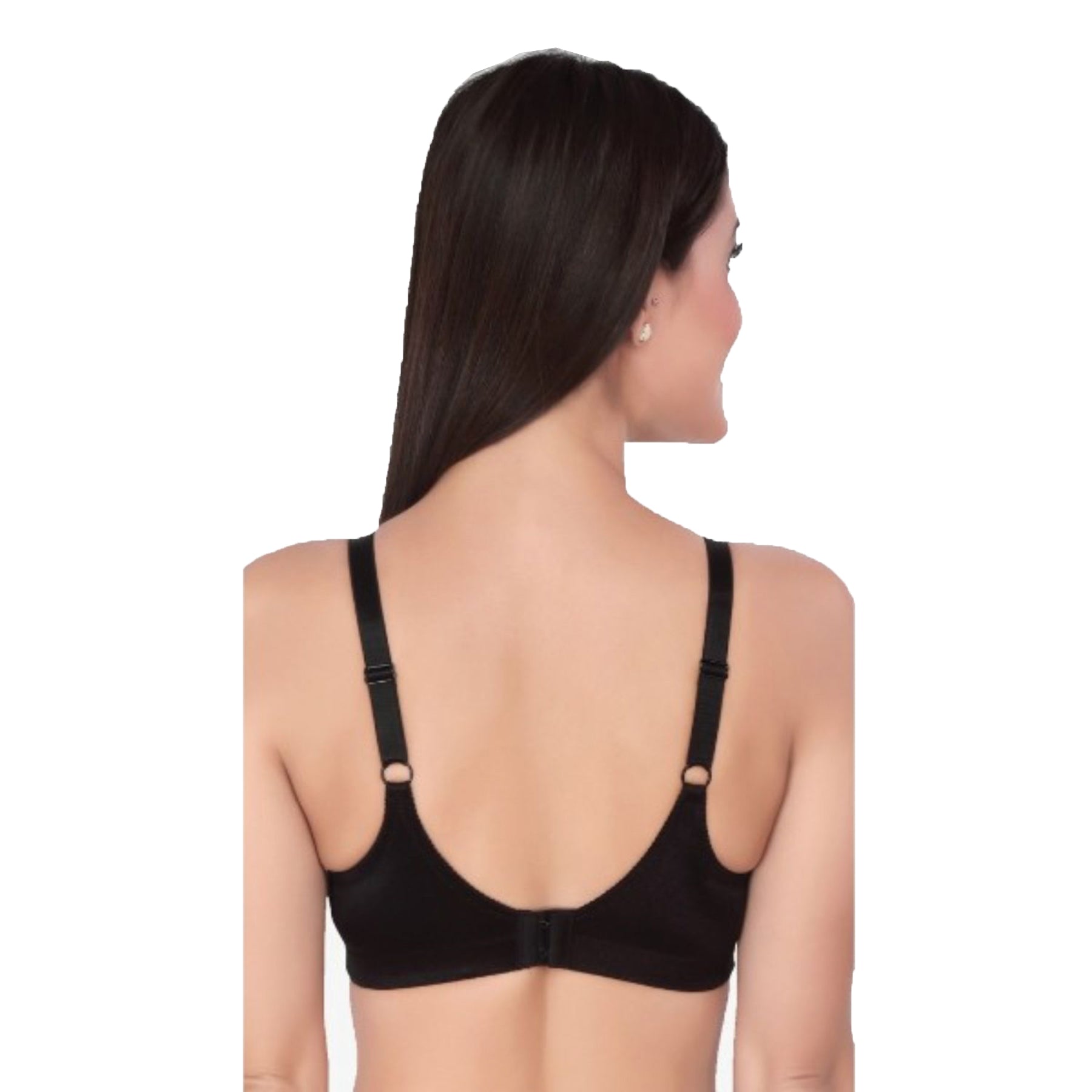 Full Coverage Non Padded Non Wired Seamed Bra-CB-312