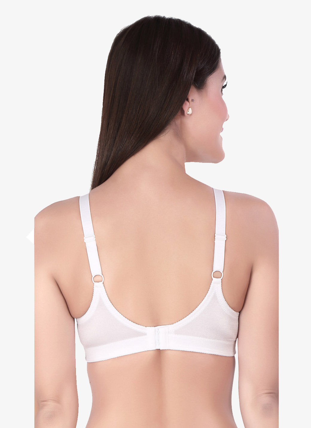 Full Coverage Non Padded Non Wired Seamed Bra-CB-312