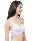 Full Coverage Encircled Non Wired Bra-CB-326