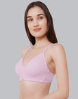 Non Padded Non Wired Full Coverage T-shirt Bra-CB-337