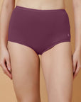 High Rise Full Coverage Cotton Spandex Boyshorts (Pack of 2)