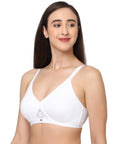 Full coverage cross over non padded non wired bra-CB-405