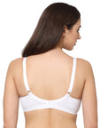 Full coverage cross over non padded non wired bra-CB-405