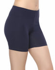 Solid Cotton Spandex Cycling Shorts (PACK of 2) CS-1