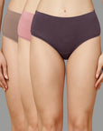 High Rise Full Coverage Cotton Hipsters – Pack of 3