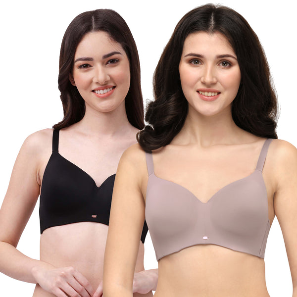 Cotton Seamless Design, Soft-padded, Non-Wired, Classy Bra, Plain at Rs  84/piece in Delhi