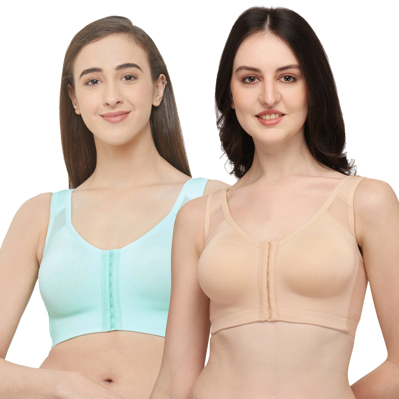 Buy SOIE Womens Non-Padded Non-Wired Full Coverage Encircled Bra