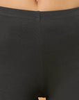 SOIE Woman - Mid Rise Breathable Cotton Spandex Knee Length Cycling Shorts - Cycling Shorts -for Women