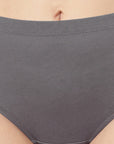 Tummy-Smoothing High Waist Cotton Briefs – Pack of 3