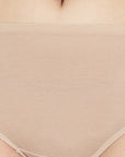 High Rise Full Coverage Cotton Modal Panty with Soft No-Mark Waistband