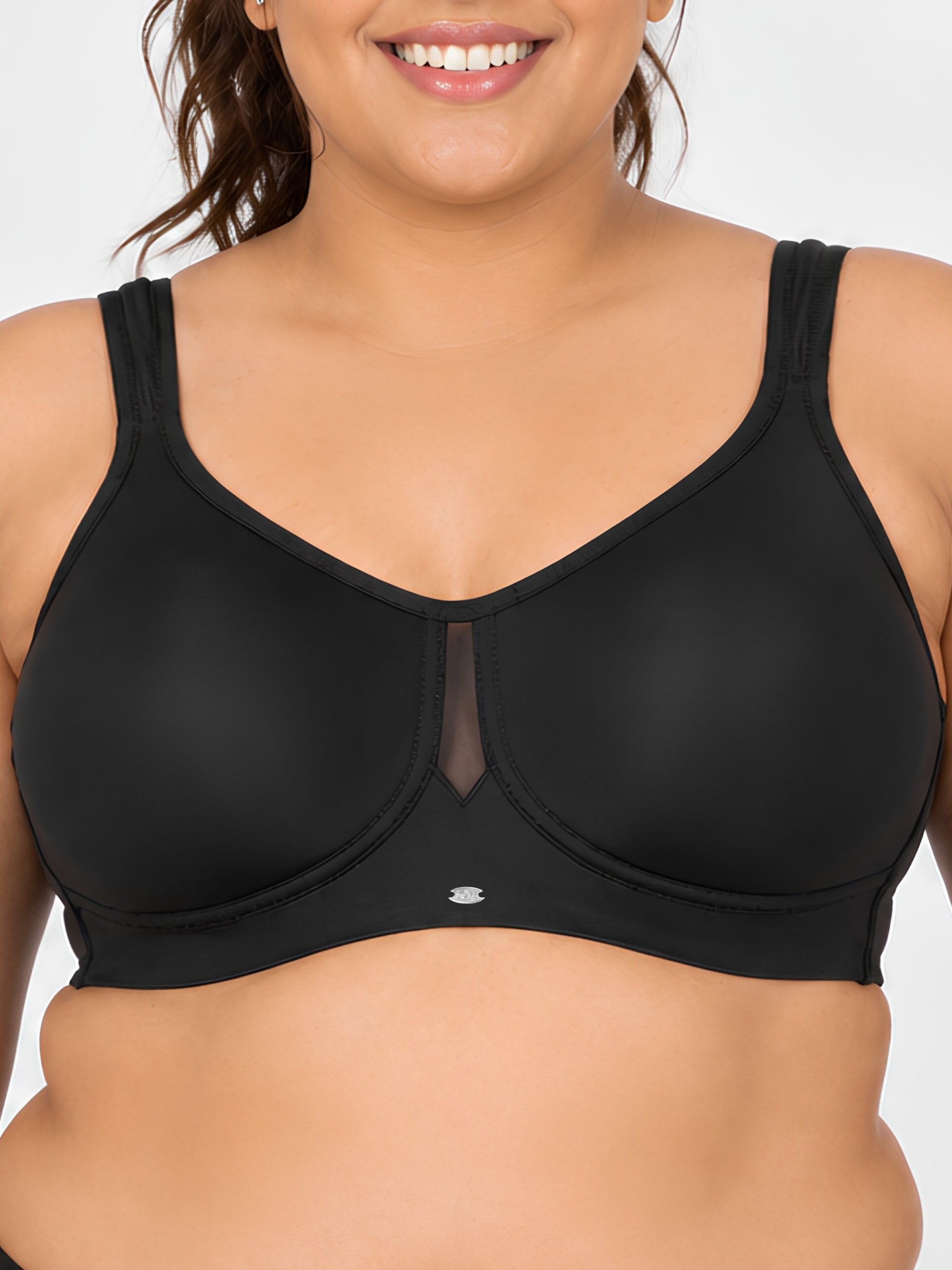 Full Coverage Minimizer Bra with No-Show Cups