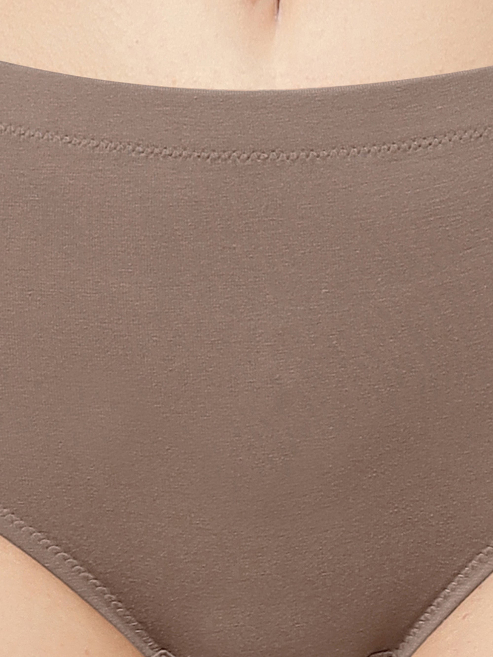 Tummy-Smoothing High Waist Cotton Briefs – Pack of 3