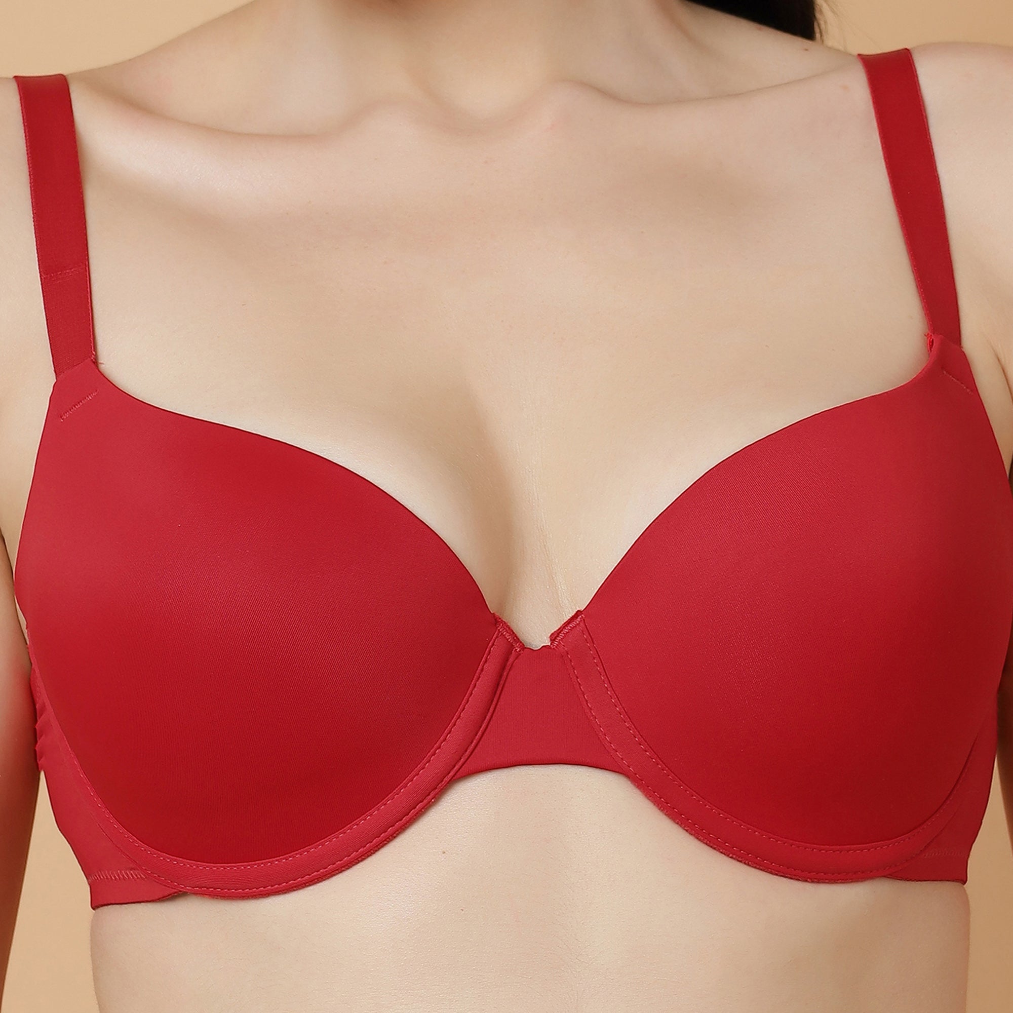 Padded Wired Medium Coverage Everyday Push Up Bra