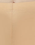 Solid Cotton Spandex Cycling Shorts