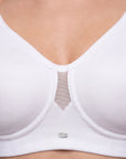 Full Coverage Minimizer Bra with No-Show Cups