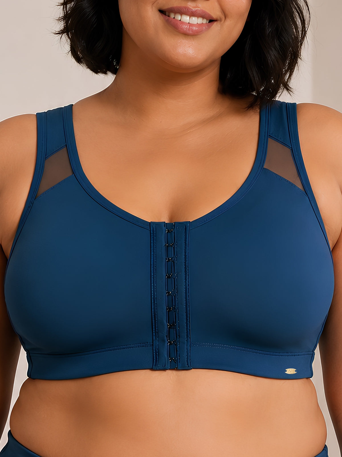 The No More Slouch Bra — Lightly Padded Posture Corrector with Power Mesh Support