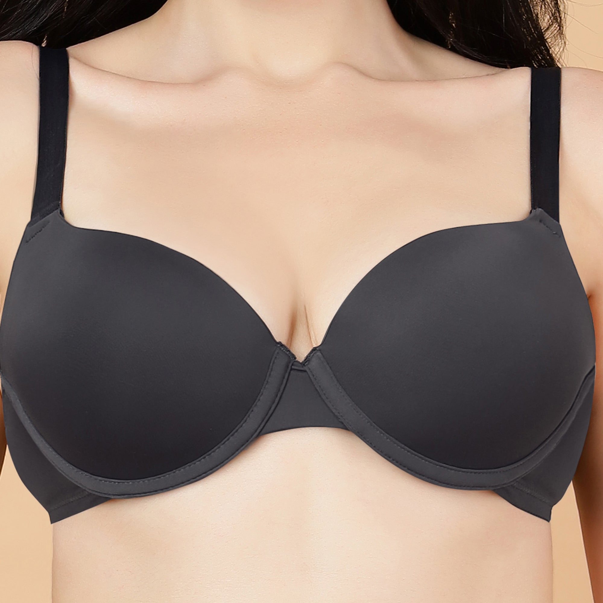 Padded Wired Medium Coverage Everyday Push Up Bra