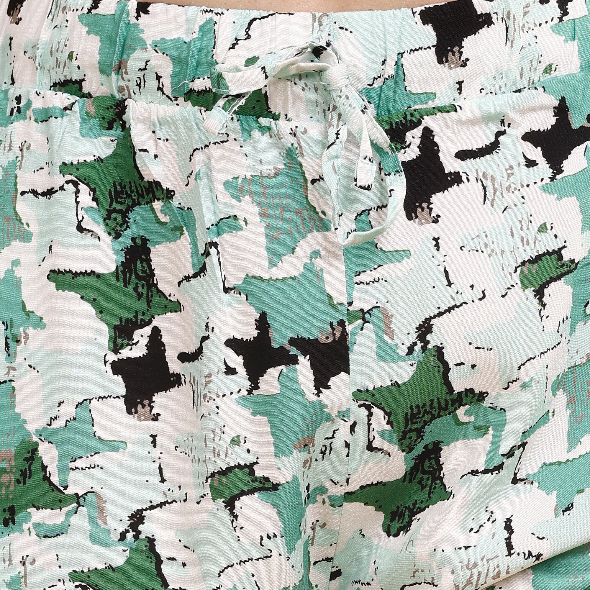 Supersoft Rayon Printed Pyjamas with Pockets