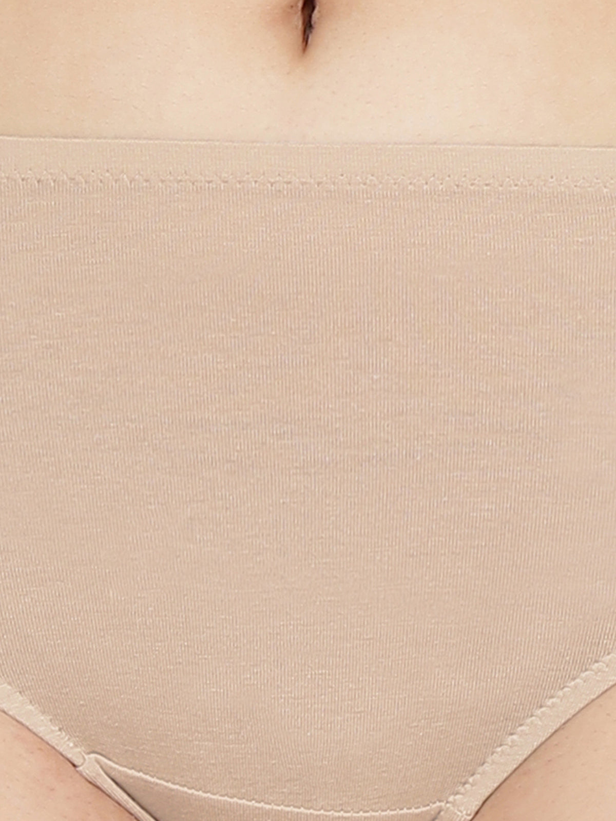 High Rise Full Coverage Cotton Modal Panty with Soft No-Mark Waistband