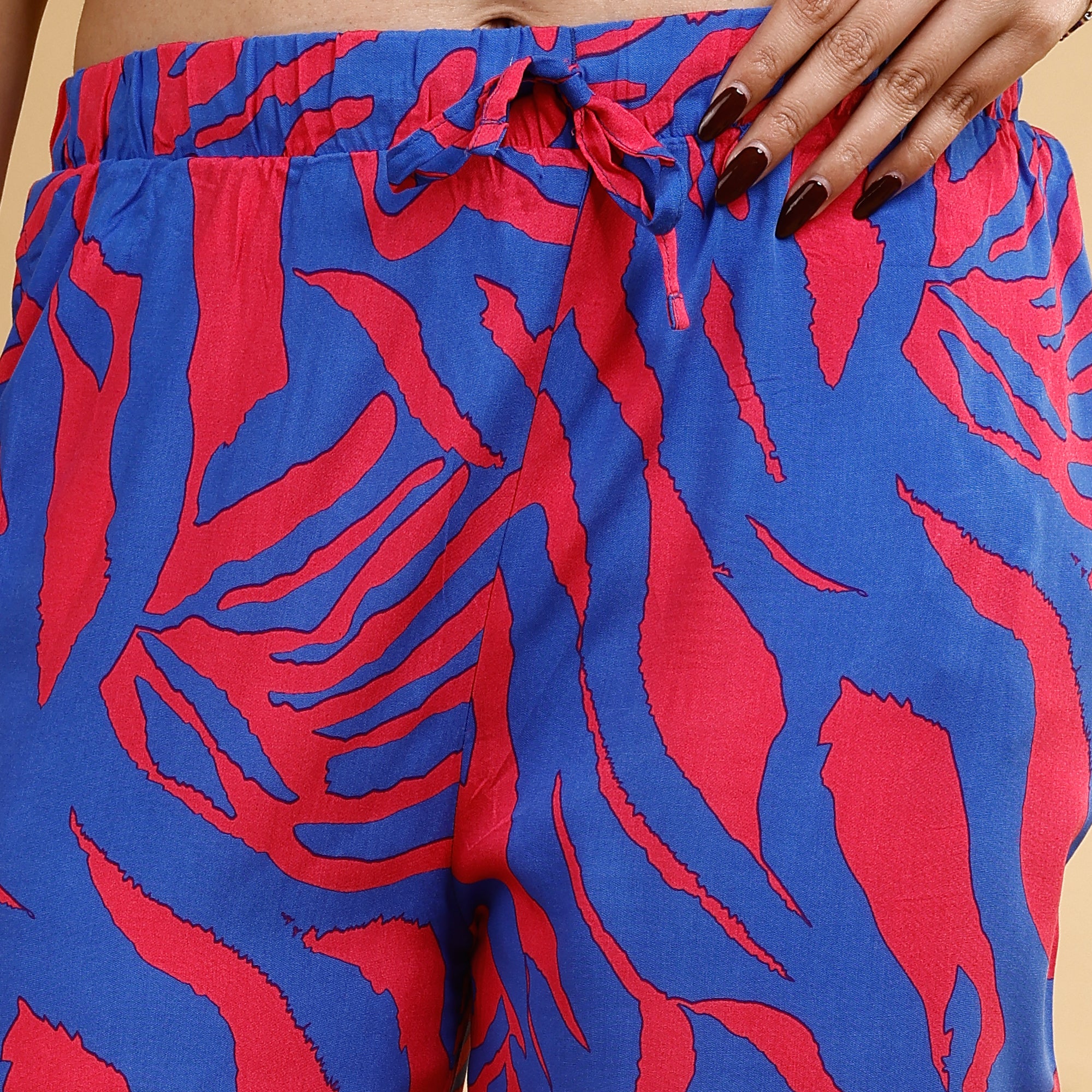 Supersoft Rayon Printed Pyjamas with Pockets