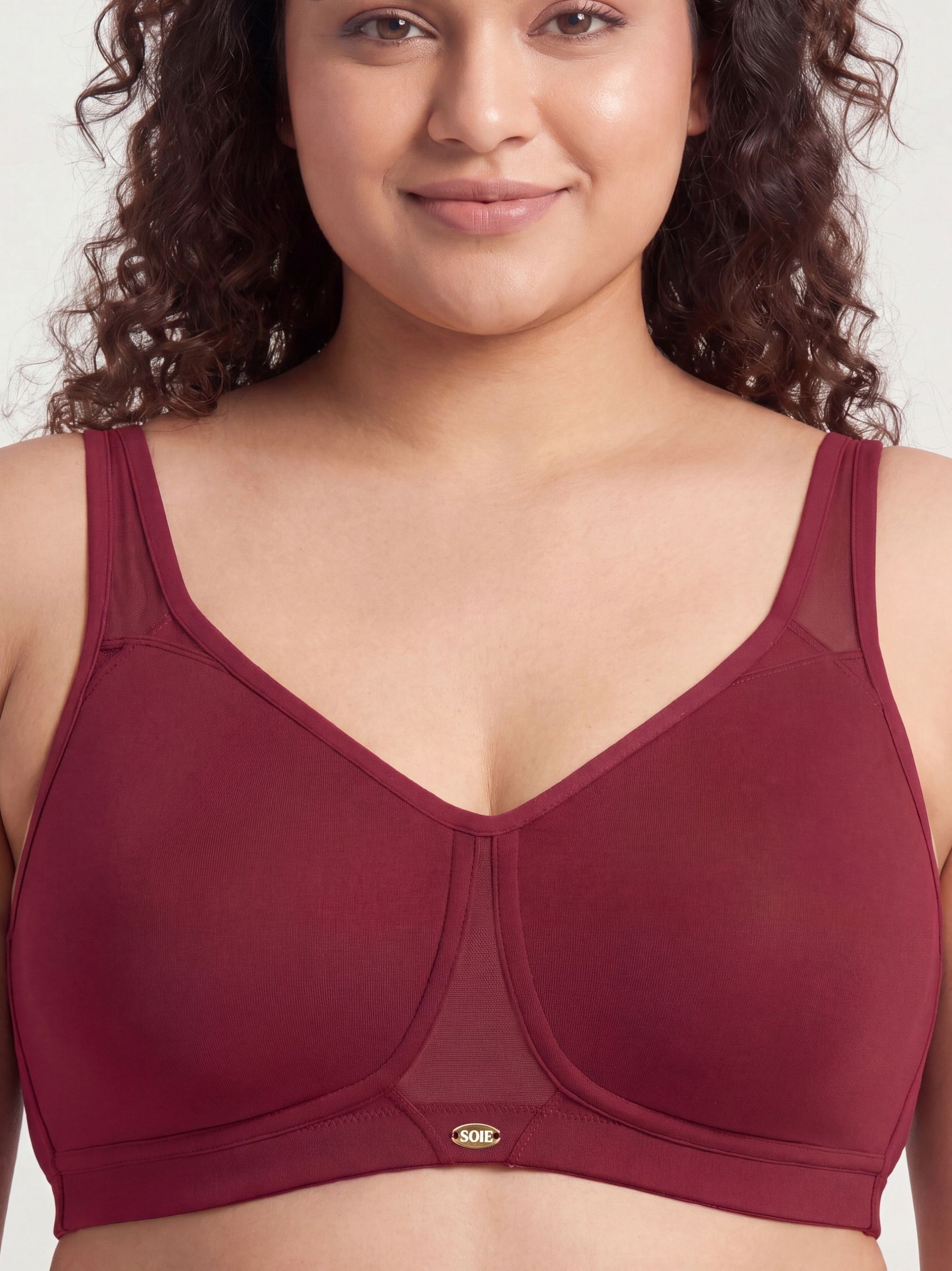Non Wired Full Coverage Minimiser Bra