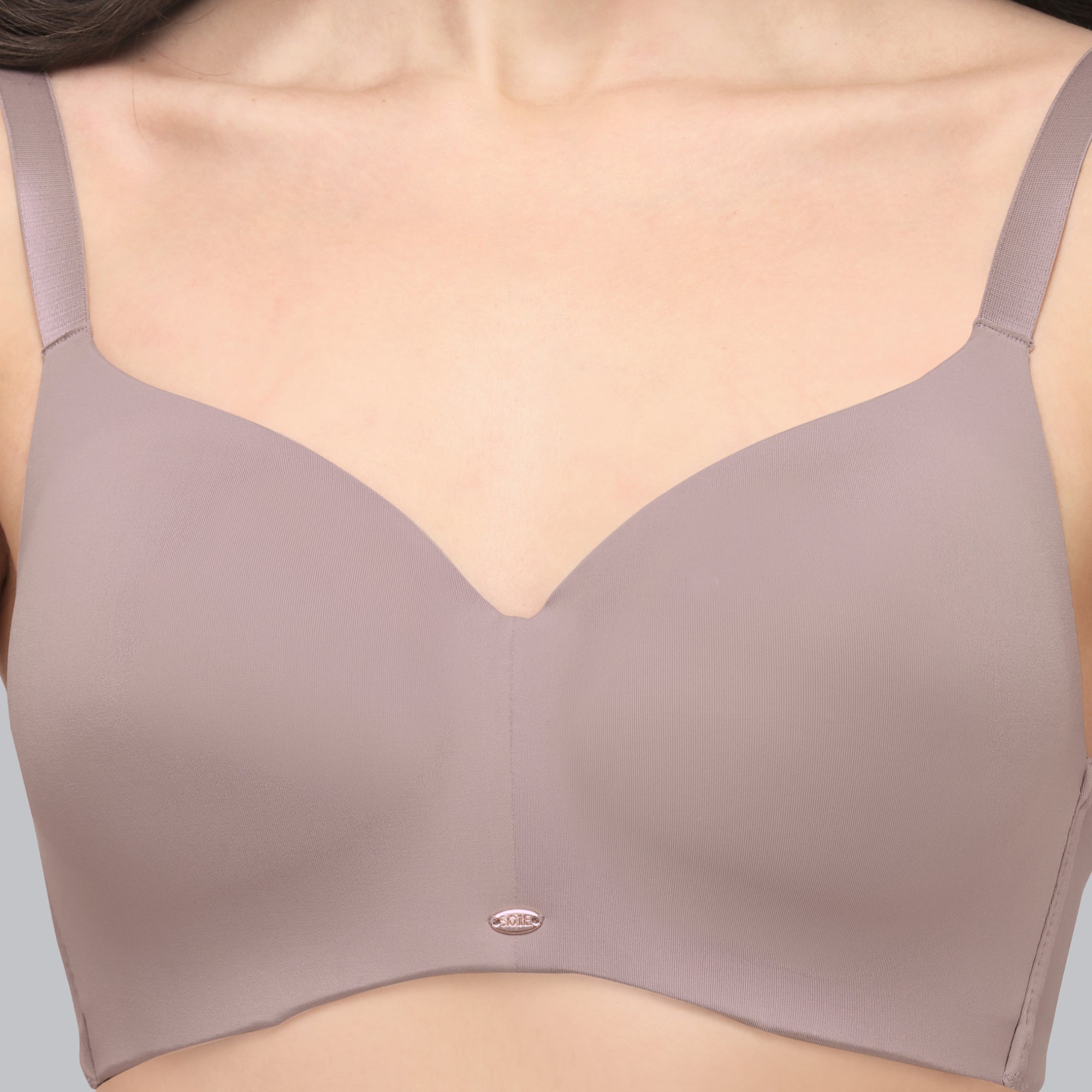 Full Coverage Padded Non Wired Ultrasoft Seamless Bra CB-129