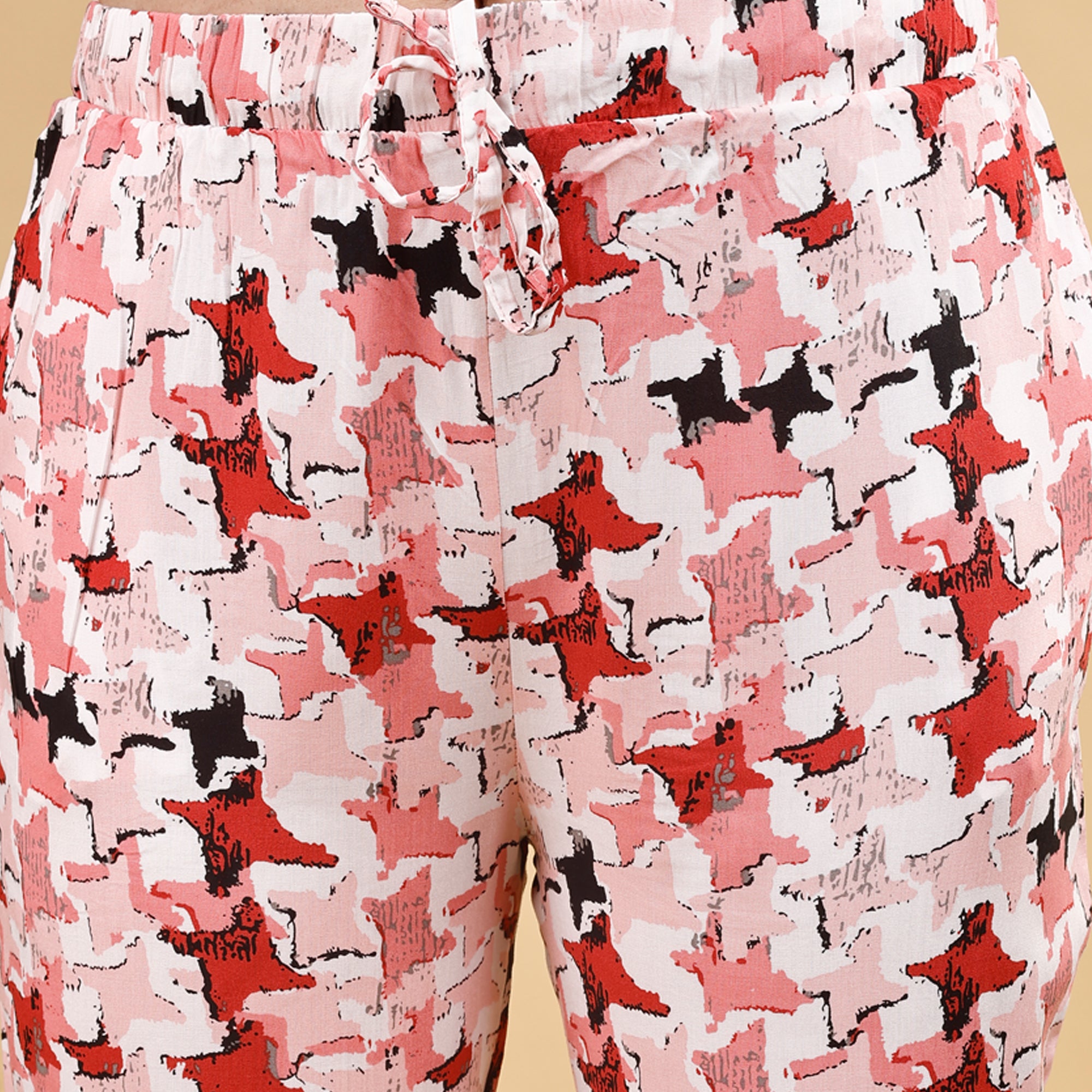 Supersoft Rayon Printed Pyjamas with Pockets