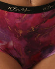 High Rise Full Coverage Printed Boyshorts- FP-1559